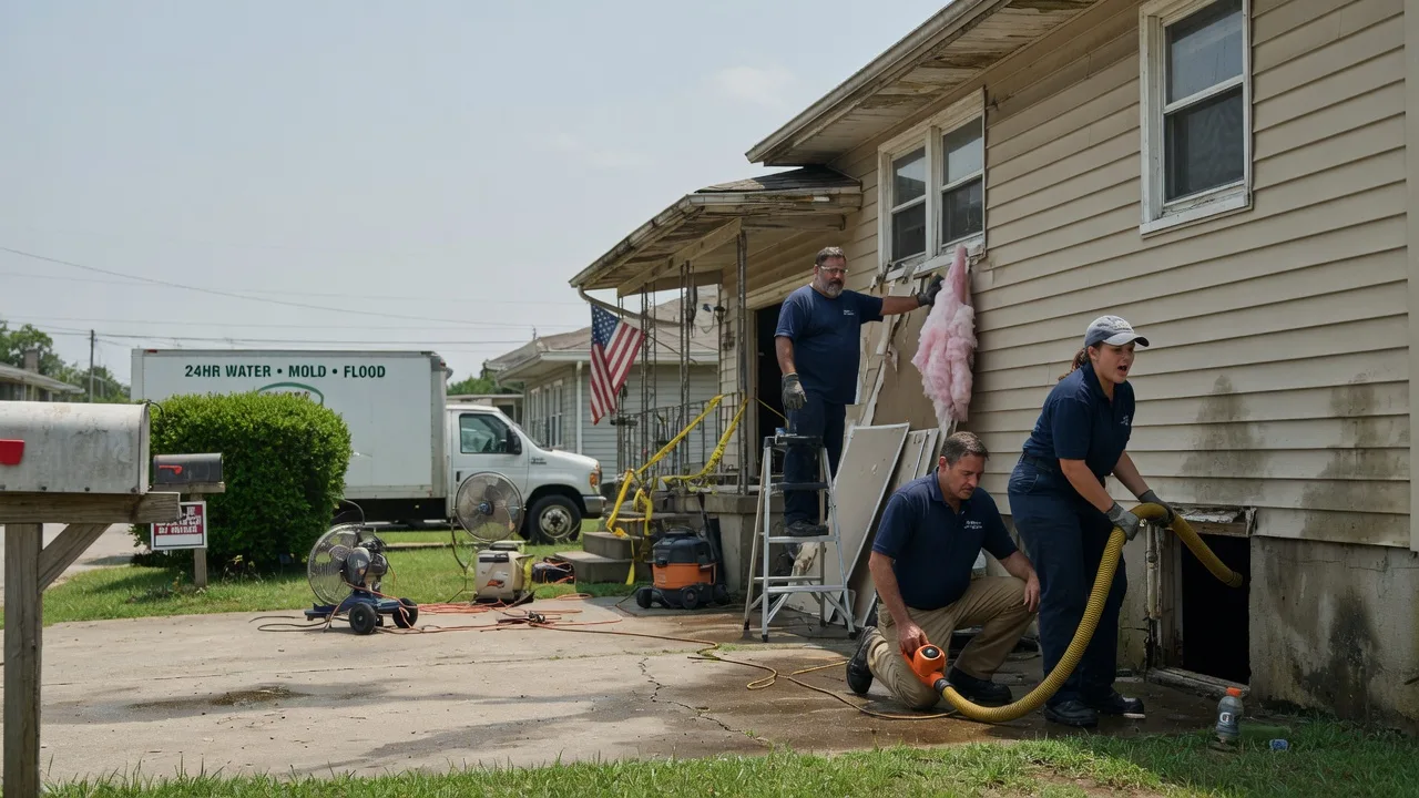 Water Damage Repair in Cory, IN near me